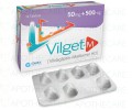 Vilget-M Tab 50mg/500mg 14's