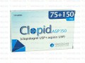 Clopid ASP Tab 75mg/150mg 10's
