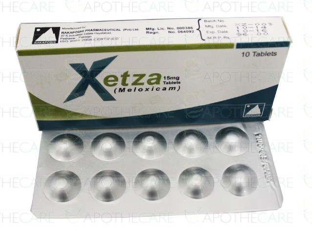 Xetza Tab 15mg 10's