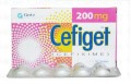 Cefiget Tab 200mg 10's 160 Packs