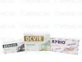 Package of Ocvir 400mg Tab 28s + 9 packs Rybio 400mg 10's +  1 Pack of Devazo  Tab 60mg 28's