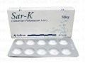 Sar K Tab 50mg 2x10's