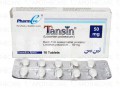 Tansin Tab 50mg 10's